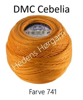 DMC Cébélia nr. 30 farve 741